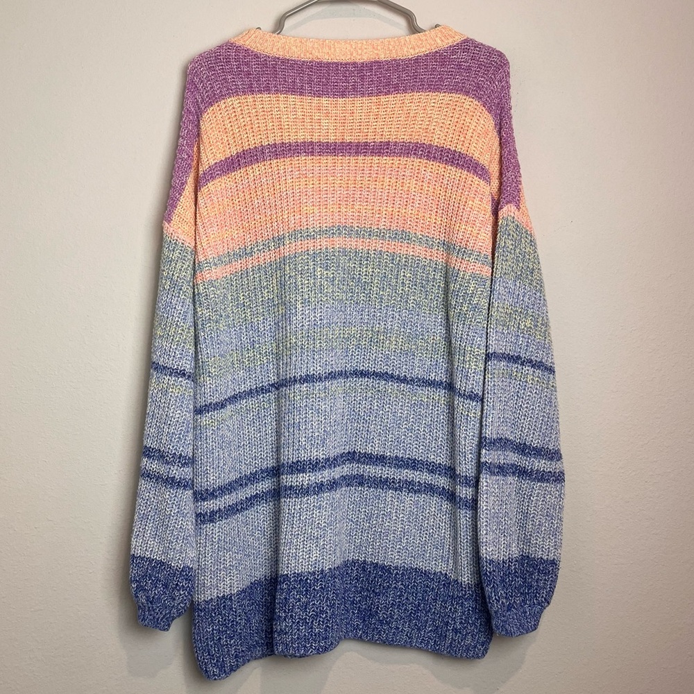Soft Surroundings Multicolor Striped Sweater - Picture 3 of 6